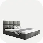 Łóżka tapicerowane z pojemnikiem