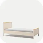 Łóżka jednoosobowe z materacem