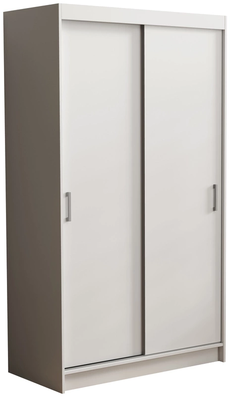 Biała szafa przesuwna 110 cm NASTE