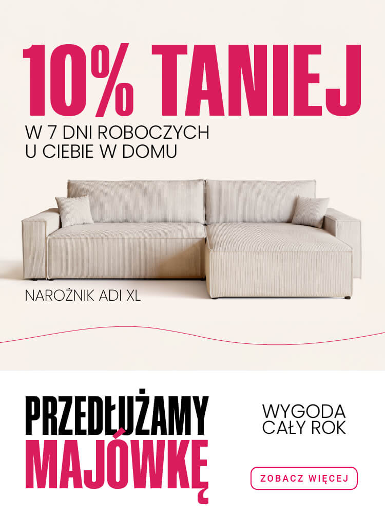 NAROŻNIKI Z SZYBKĄ DOSTAWĄ
