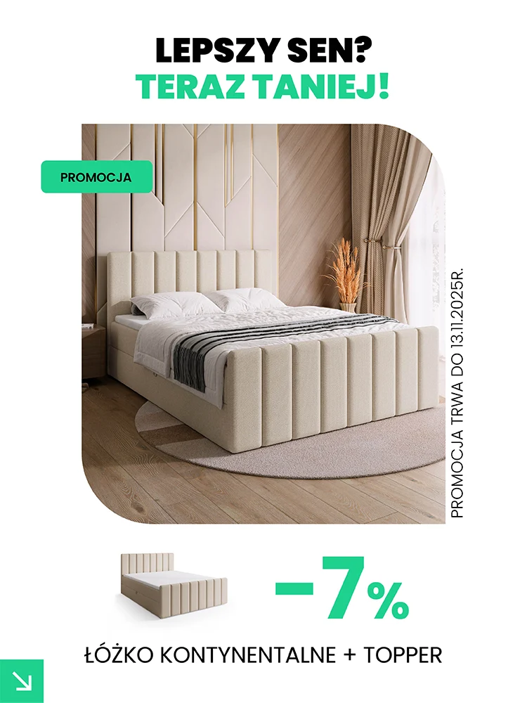 ŁÓŻKO DUO I TOPPER