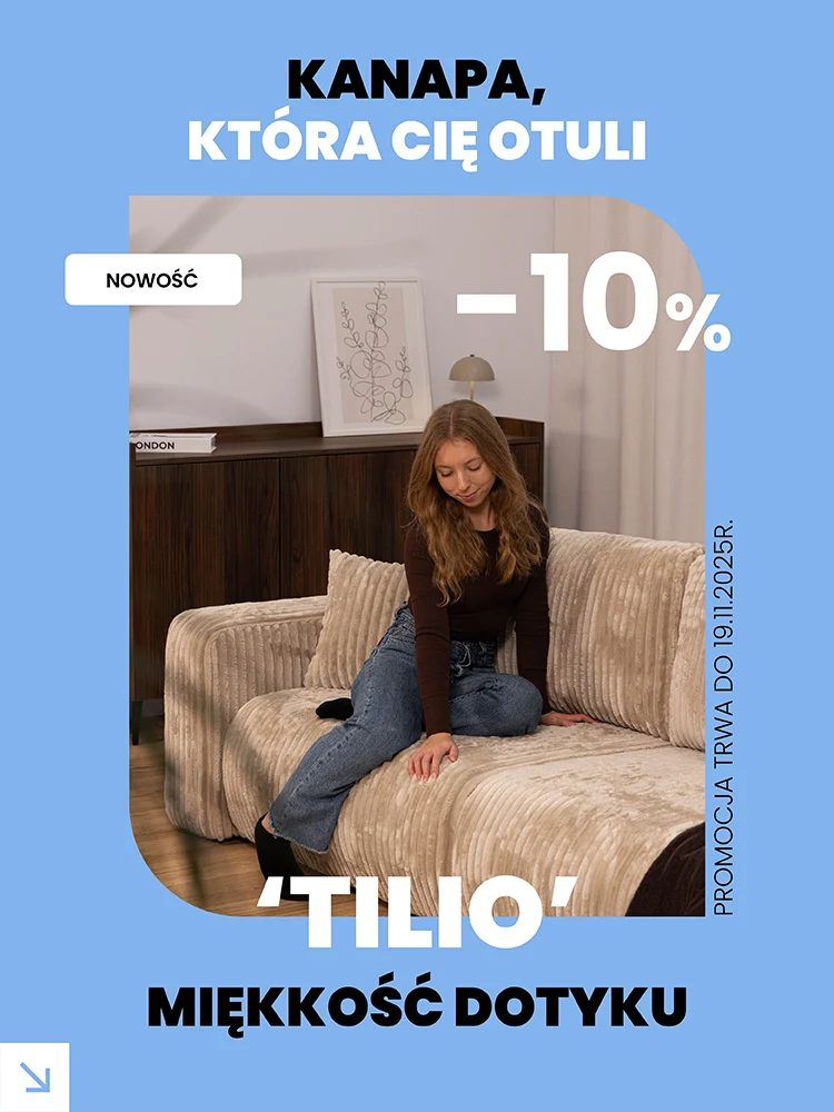 NOWOŚĆ KANAPA TILIO