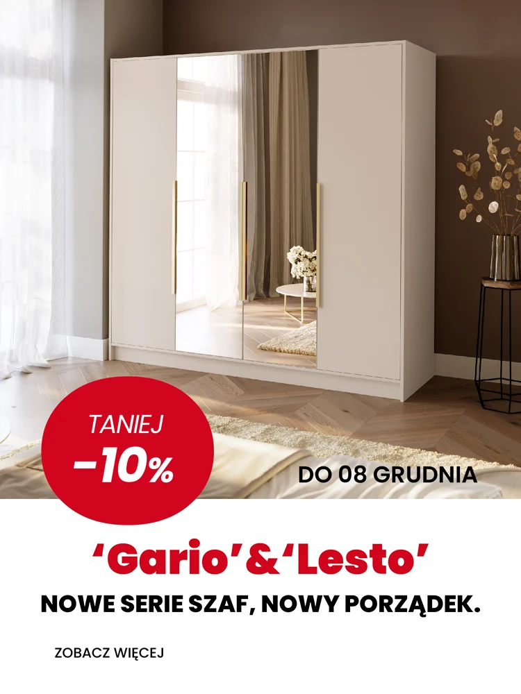 NOWE SZAFY GARIO I LESTO