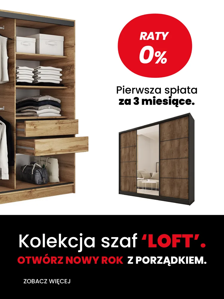 ODKRYJ KOLEKCJĘ SZAF LOFT