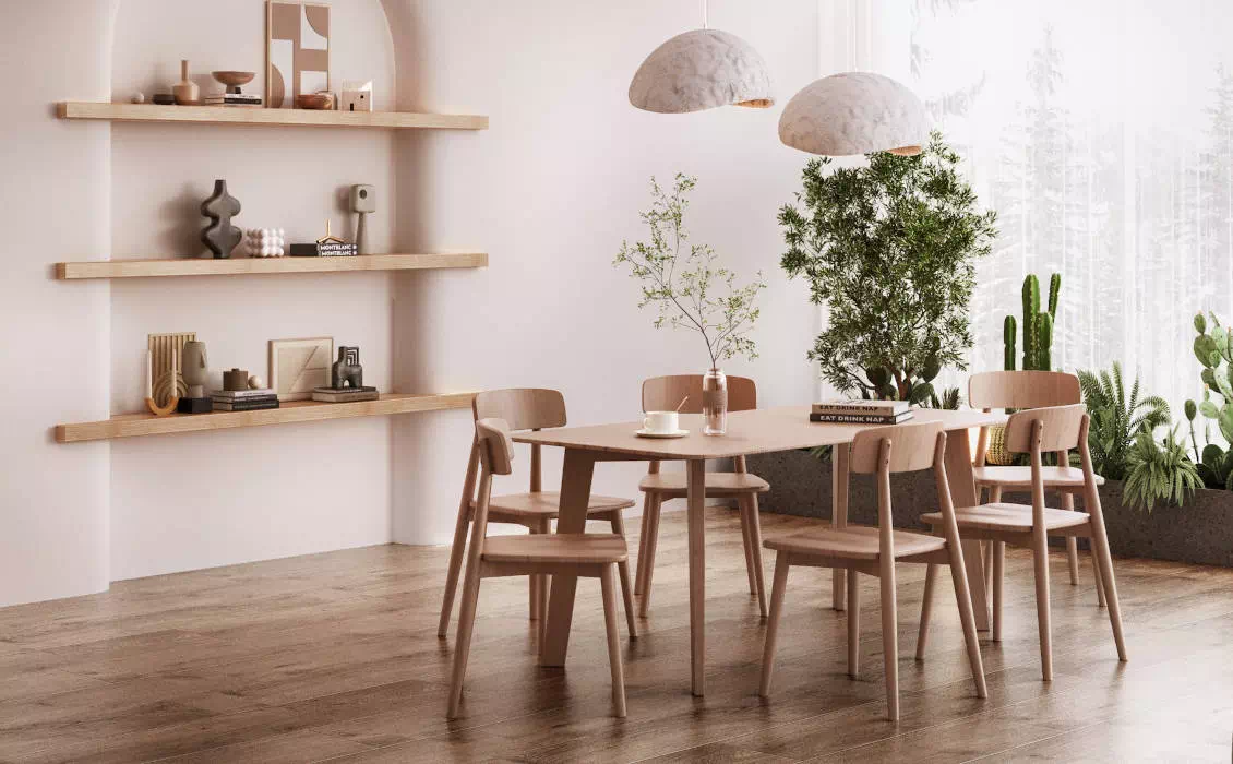 Ile miejsca potrzebujesz na stół z krzesłami?