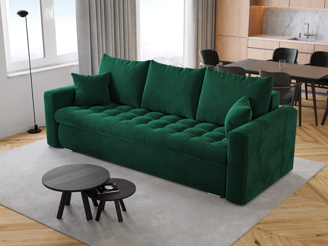 Jakie poduszki do zielonej kanapy? Inspiracje i porady, jak stylowo dopełnić aranżację wnętrza