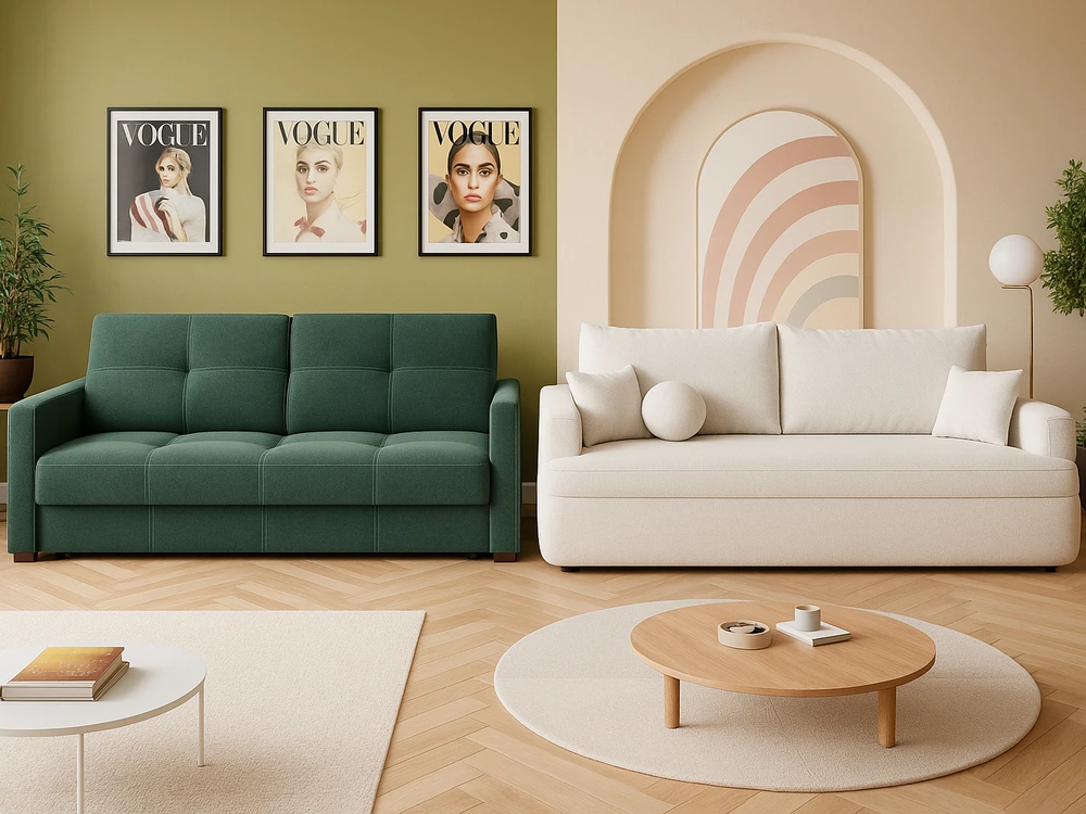 Sofa a wersalka - czym się różnią i co lepiej wybrać do salonu?