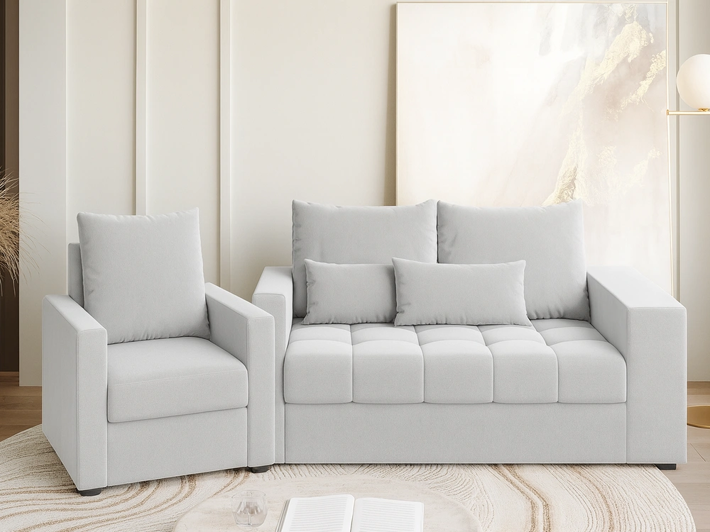 Jaki kolor fotela do szarej kanapy wybrać? Kontrast czy harmonia?