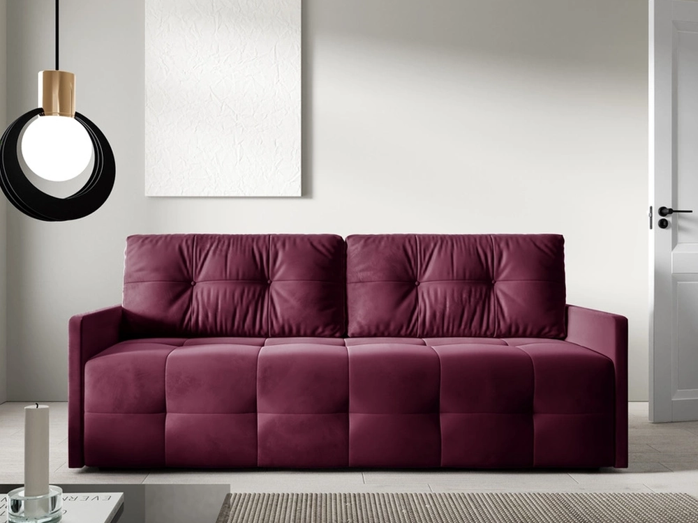 Bordowa kanapa w salonie - inspiracje na eleganckie i przytulne wnętrze