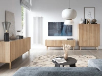 dąb riviera || marmur bianco