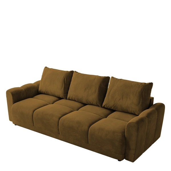 Rozkładana sofa z funkcją spania NUBES welur