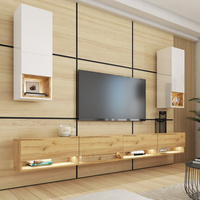 biały || dąb craft złoty