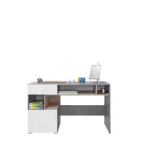 beton || biały || dąb