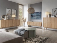 dąb riviera || marmur bianco