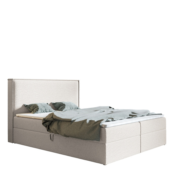 Łóżko kontynentalne 120x200 cm z pojemnikiem na pościel BETKA
