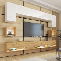 biały || dąb craft złoty