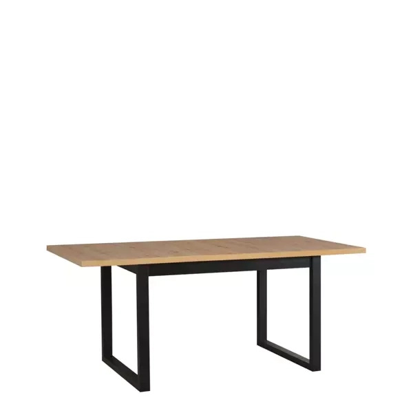 Loftowy stół rozkładany do jadalni ISSAC 160/240 cm