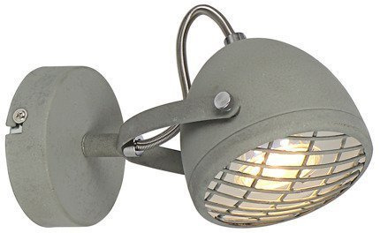 Lampa ścienna kinkiet 1X50W GU10 betonowy szary PENT