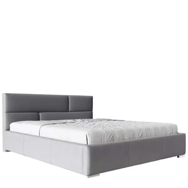 Łóżko tapicerowane z oparciem 160x200 AMMAN