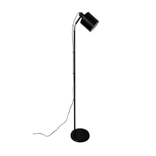 Lampa podłogowa czarna 166cm Zana