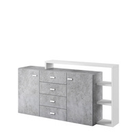 biały || beton