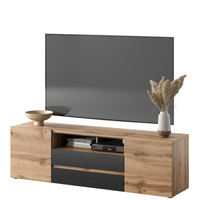 dąb wotan || czarny połysk