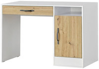 dąb artisan || biały