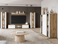 dąb wotan || biały połysk