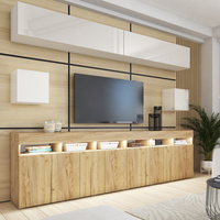 biały || dąb craft złoty